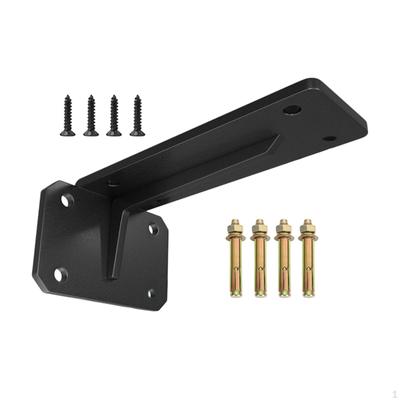 2 Pieces Floating Shelf Brackets Metal Wall Reinforced ,Multifunctional,