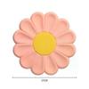 Flower Heat Resistant Silicone Mat Drink Cup Coasters Non-slip Pot Holder Table Placemat Kitchen Accessories Coasters Pads