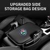 Car Armrest Box Pad Leather Auto Armrest Mat Car Accessories For Giulietta Mito Giulia Stelvio Brera 147 GT 156 159