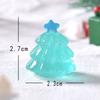 1Pc Cartoon Luminous Tree Noctilucent Glowing Miniature Statue Mini Micro Landscape Glow-in-the-dark Leaflet Christmas Tree