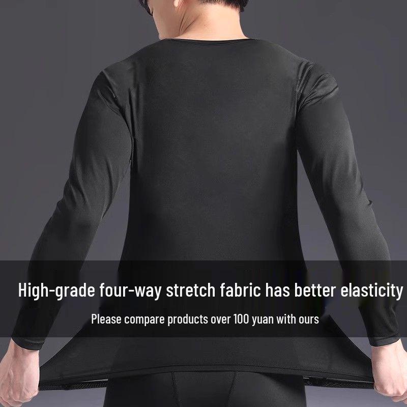 Men's Quick-Dry Thermal Suit: Tight-Fitting Running Fitness Base Layer for Winter & Autumn
