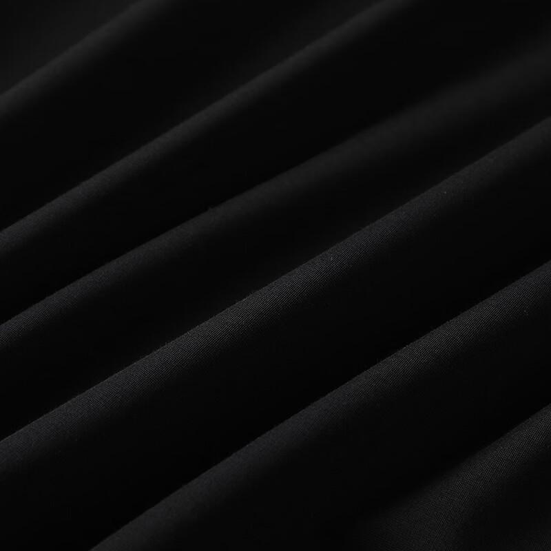 Dibenze Men's Plus Size Summer Silk Blend Short-Sleeve T-Shirt