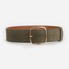 Nieuw leer retro gesp tailleafdichting dames mat suède koeienhuid riem met jas jurk