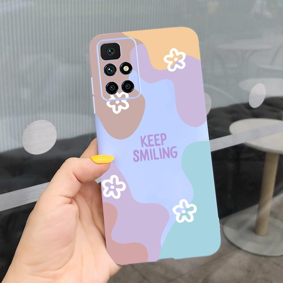 NEW Design For Cover Xiaomi Redmi 10 Case Cartoon Bumper Back Shockproof Soft TPU For Xiomi Redmi 10 Hongmi10 Redmi10 Phone Bag