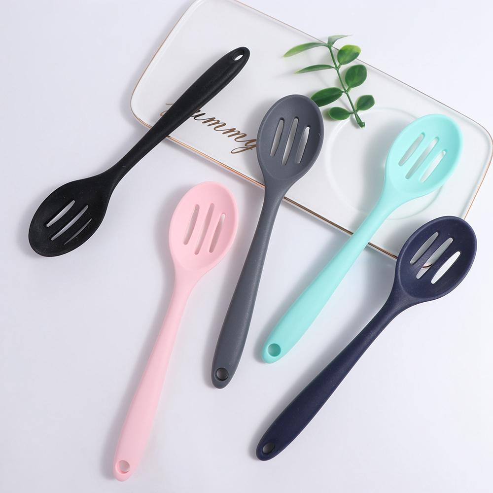 Stirring Non-stick Heat Resistant Mixing Kitchenware Slotted Spoon Cookware Cooking Tools Utensils
