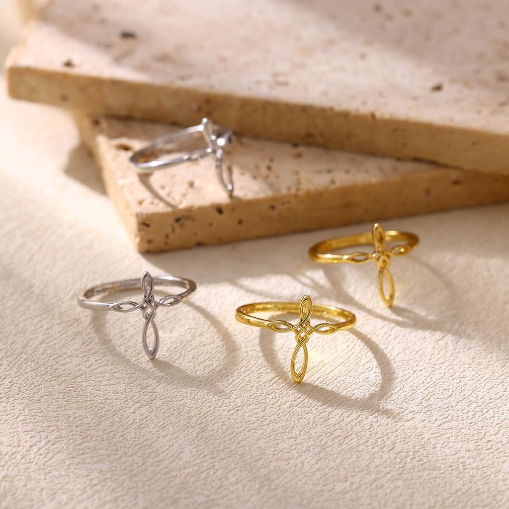 Trendy Gold Silvery Color Spider Bow Heart Rings For Women Elegant 2026 Anillos Gothic Punk Jewelry Aesthetic Accessories Gift