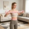 Widerstandsband Zugseil für Fitness Yoga Dehnen Krafttraining Muskelstraffung und Physiotherapie Übungsgeräte