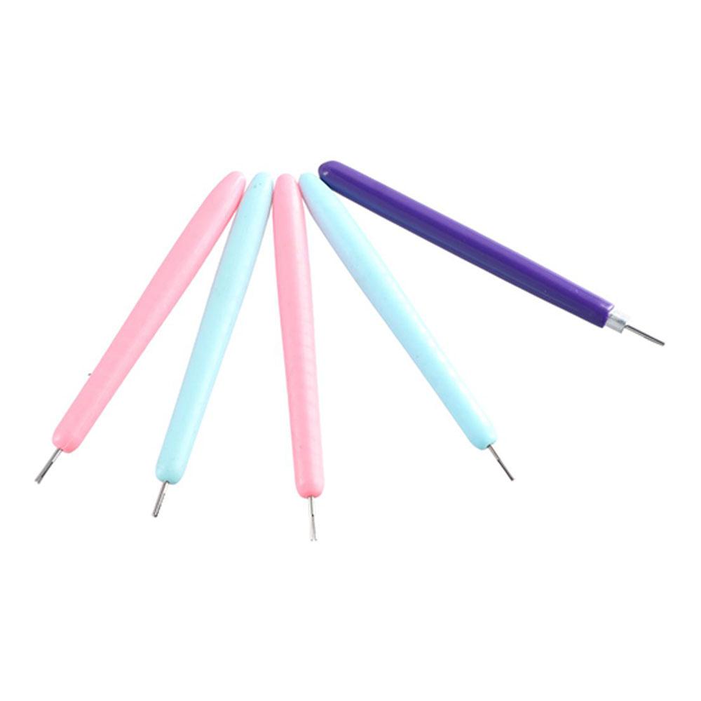 12PCS Quilling Slotted Pen Paper Quilling Tools Multi Size Paper Quilling Pen Paper Art