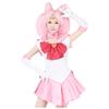 Halloween Cosplay Costume S Sailor Costume Cosplay Sailor Suit Pink Small Size [Fujitatsu] ISHO-18SCHIBIUSA