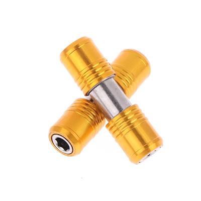 1/2 Stück Tragbarer Doppelkopf-Schraubendreher-Bithalter - 1/4" Sechskant Schnellwechsel-Verlängerungsstange für Bohrmaschine & Elektrowerkzeuge
