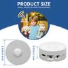 Customizable Mini Music Chip Module Factory-Recordable Voice Recorder Sound Box with Button Device Round Plush Toy Speaker