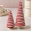 2025 Cotton Rope Artificial Christmas Tree Handmade Small Pine Tree Figurine New Year Navidad Ornaments Tabletop Decorations