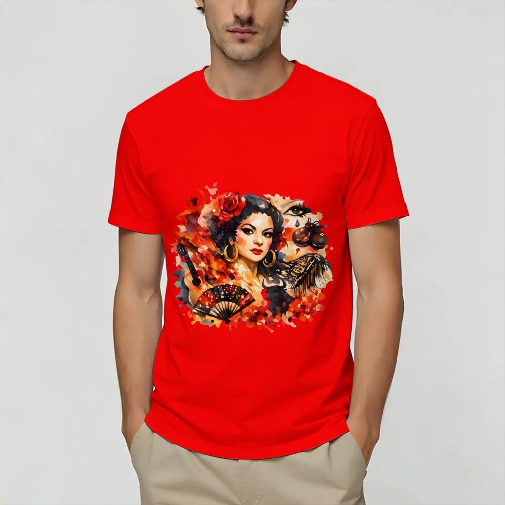 Lola Flores T Shirt Summer Pure Cotton TShirts For Unisexs Popular Custom Logo Tshirt ShortSleeve Vintage Top Tees