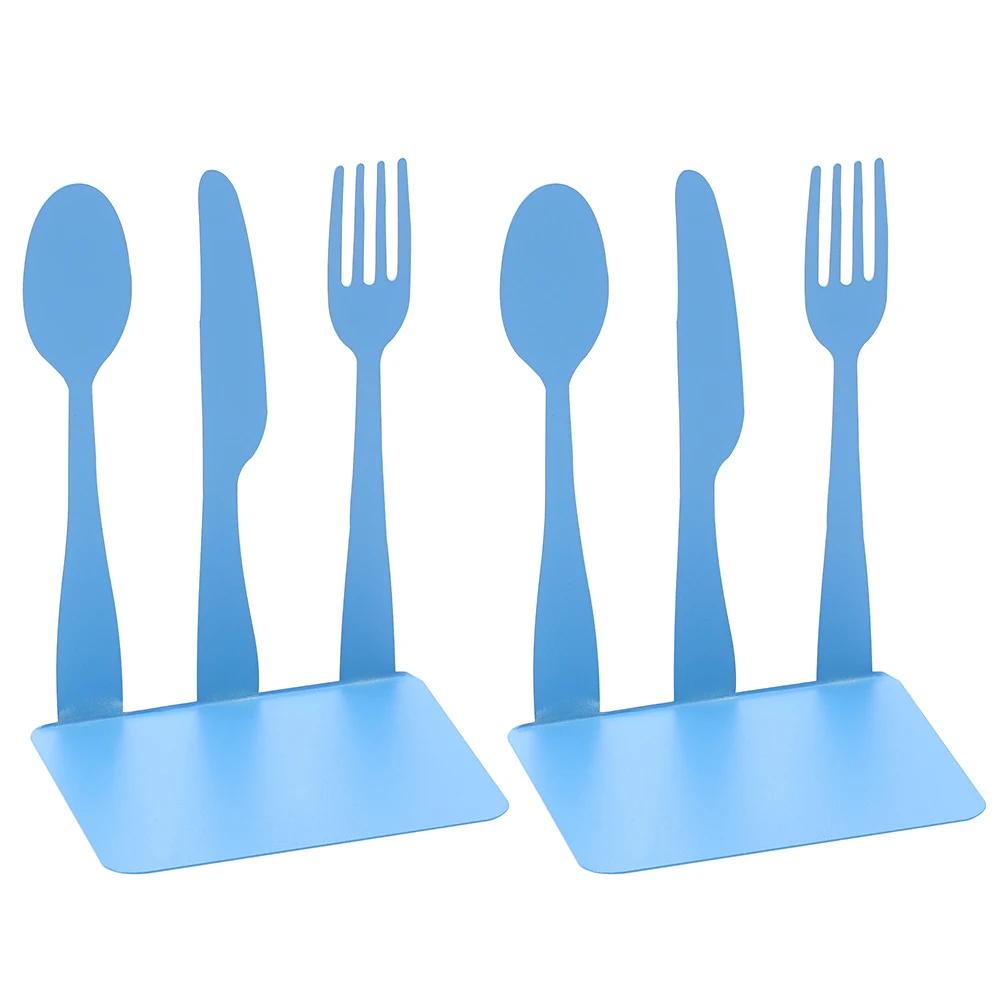 Tableware Hollow creative Bookends Personality Desktop Office Table Ornament Retractable Book Support Stationery Supplies