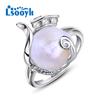 Fashion Kettle Ring Baroque Pearl Jewelry Adjustable Ring Freshwater Pearl Ring For Women