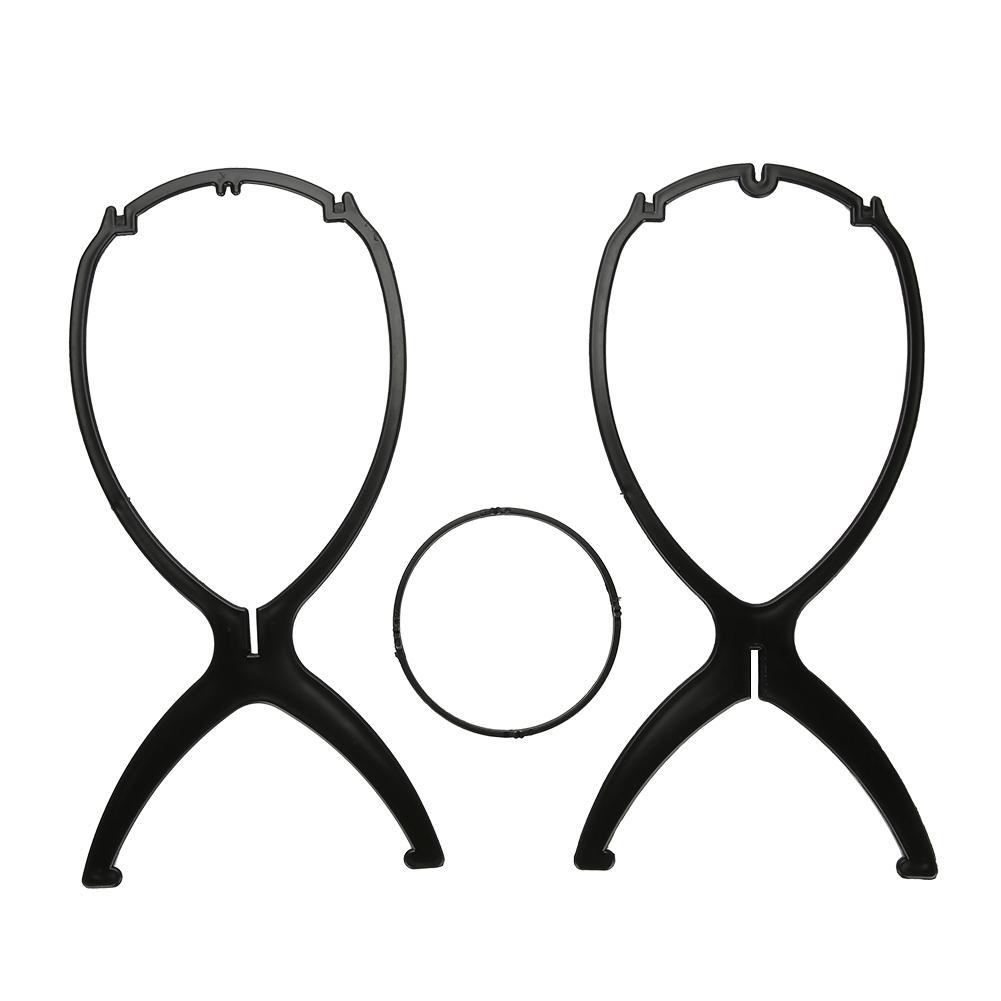1Pcs ABS Detachable Wig Display Support Stand Professional Holder Folding Wig Air Dry