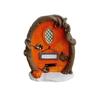 Wall Decorative Gate - Colorful Resin Leprechaun Garden Decorative Gate - Decorative Tree Stump Decoration Decorative House For Outdoor Patio Garden