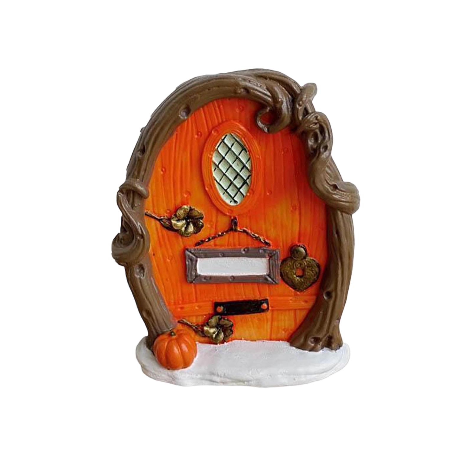 

Wall Decorative Gate - Colorful Resin Leprechaun Garden Decorative Gate - Decorative Tree Stump Decoration Decorative House For Outdoor Patio Garden One Size