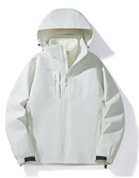 

Мужская водонепроницаемая куртка-ветровка 3-в-1 на осень и зиму: Унисекс куртка для альпинизма и путешествий XS