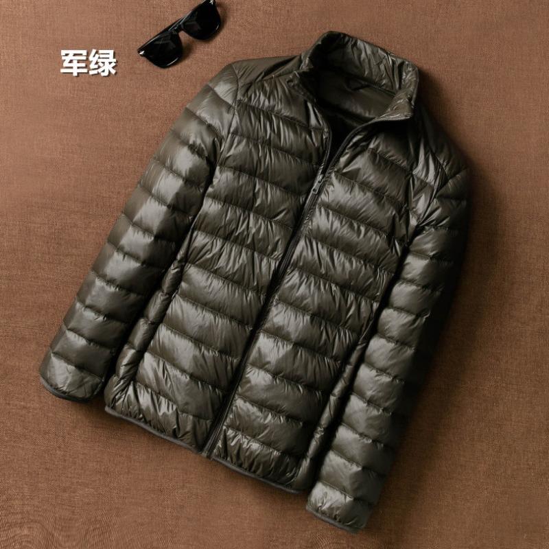 

2025 New Light Down Jacket Men s Short White Duck Down Jacket Men s Thin Down Jacket Men s Padded Jacket 5XL