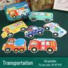 Animal & Transport Six-in-One Educational Puzzle for Kids Aged 3-6