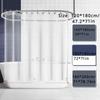 Transparent Shower Curtain Liner, Lightweight, Waterproof Shower Curtain for Bathrooms