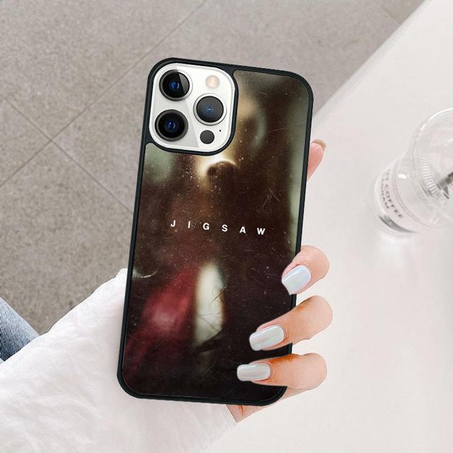 Jigsaw Saw Horror Phone Case Back Cover for iPhone 17 Air 16 15 14 13 11 12 Pro Max PlusS Shell Coque