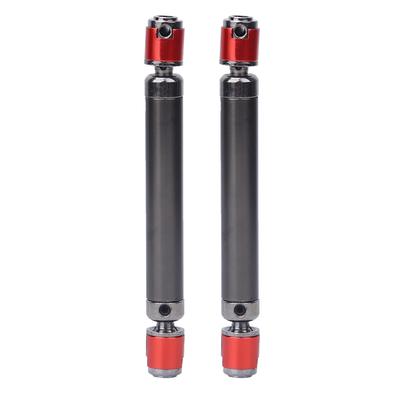 2pcs Rustproof Metal Drive Shaft Fit for Axial Scx Phantom GMADE 4WD Series RC Crawler Car110 150mm