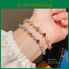 Unregelmäßiges Zirkonia-Edelstein-Hängearmband für Damen, Mode, Lässig, Geschenk