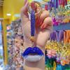 Jewelry Keychain With Czech Rhinestones Lip Design For Couples And Gift Giving