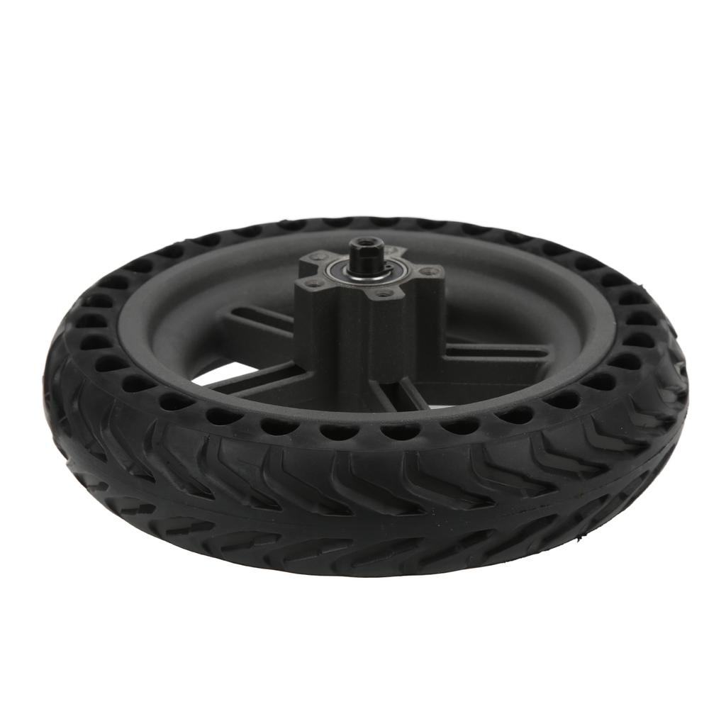 Roue Arrière De Scooter Électrique Avec Disque De Frein De 120mm Pneu Rouge Pour Xiaomi Pro2 M3