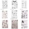 Clear Stamps Gear Road Sign Silicone Clear Stamp Seals Transparent Stamps for DIY Scrapbooking Cards Making Photo Album Journal