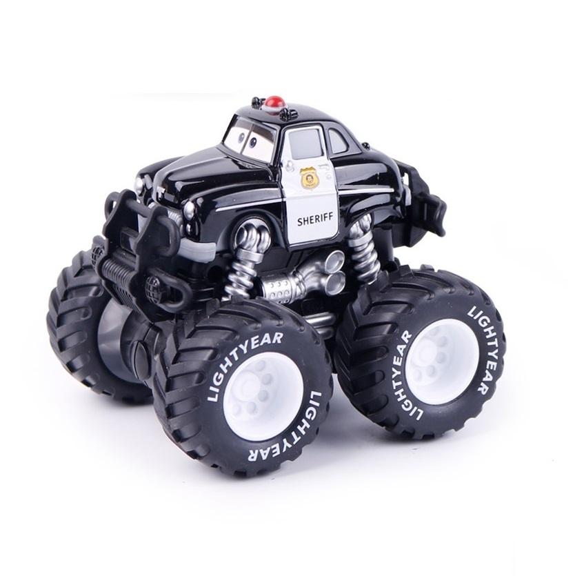 Cars Lightning McQueen SUV Black Storm Jackson Cruz Mater Big Wheel Offroad Metal Cars Toy Kids Christmas Gifts