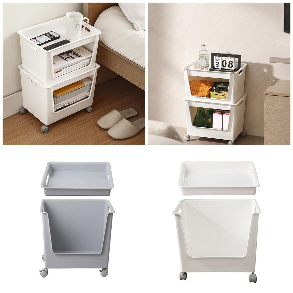 Vielseitige Aufbewahrungsbox mit Rollen. Effektive Aufbewahrungslösung für Zuhause mit leichtgängigen Rollen für Kleidung, Bücher und andere Gegenstände.