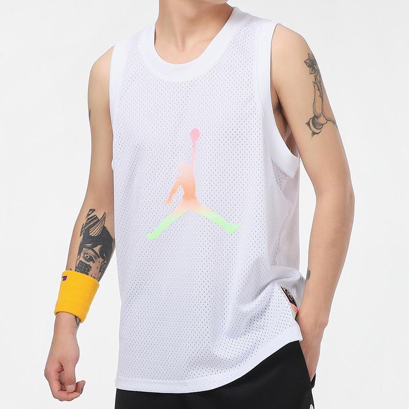 Jordan Casual Breathable Basketball Sports Sleeveless Vest Men Tops White CZ4860-100