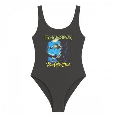Womens/Ladies Fear Of The Dark Iron Maiden Bodysuit