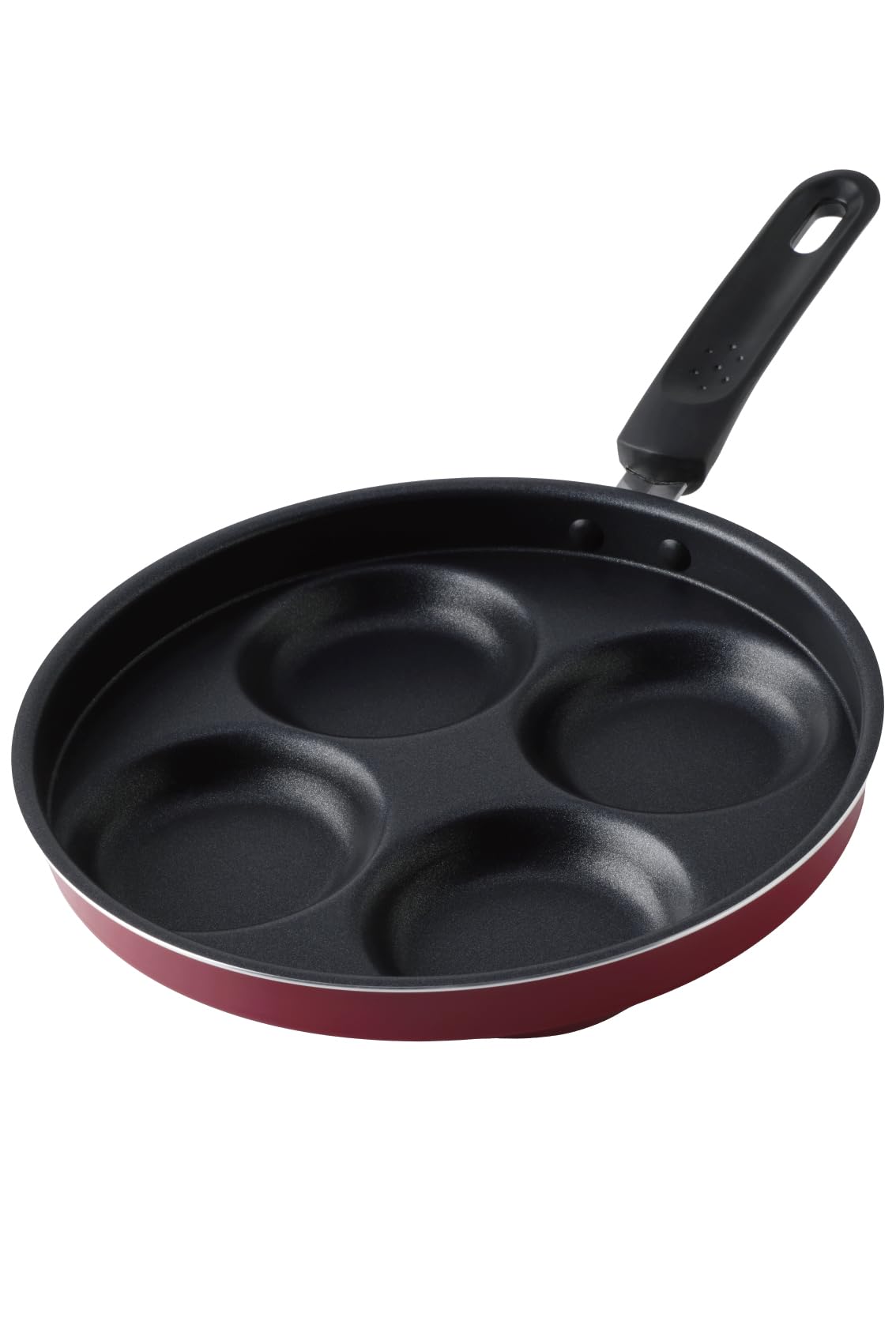 

QUEEN SENSE сковорода для жарки яиц сковорода для яиц Готовит 4 яйца за один раз быстро отличный помощник для занятых утр, готовка, чёрный