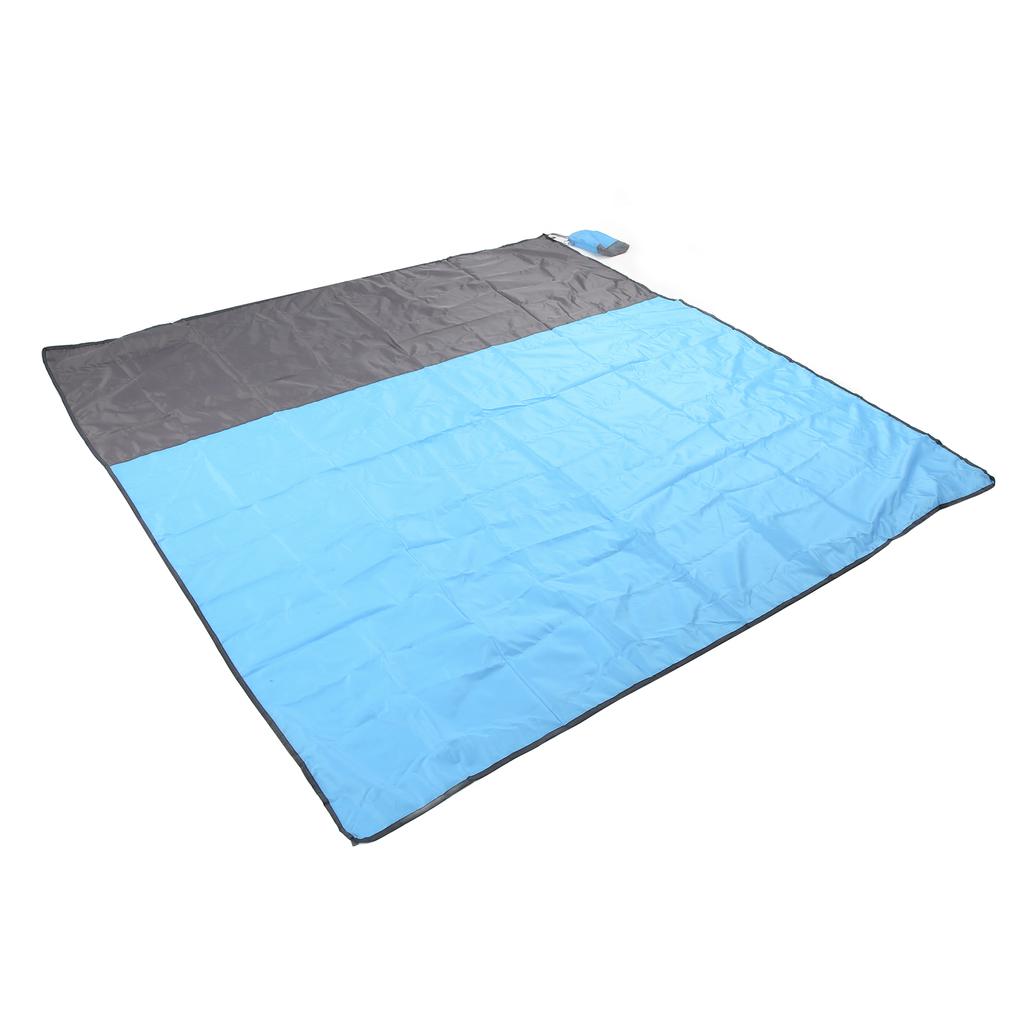 Sandstrandmatta Andningsbar Fixerbar Vikbar Lättvikt Utomhus Strandmatta för Utomhus Picknick Camping