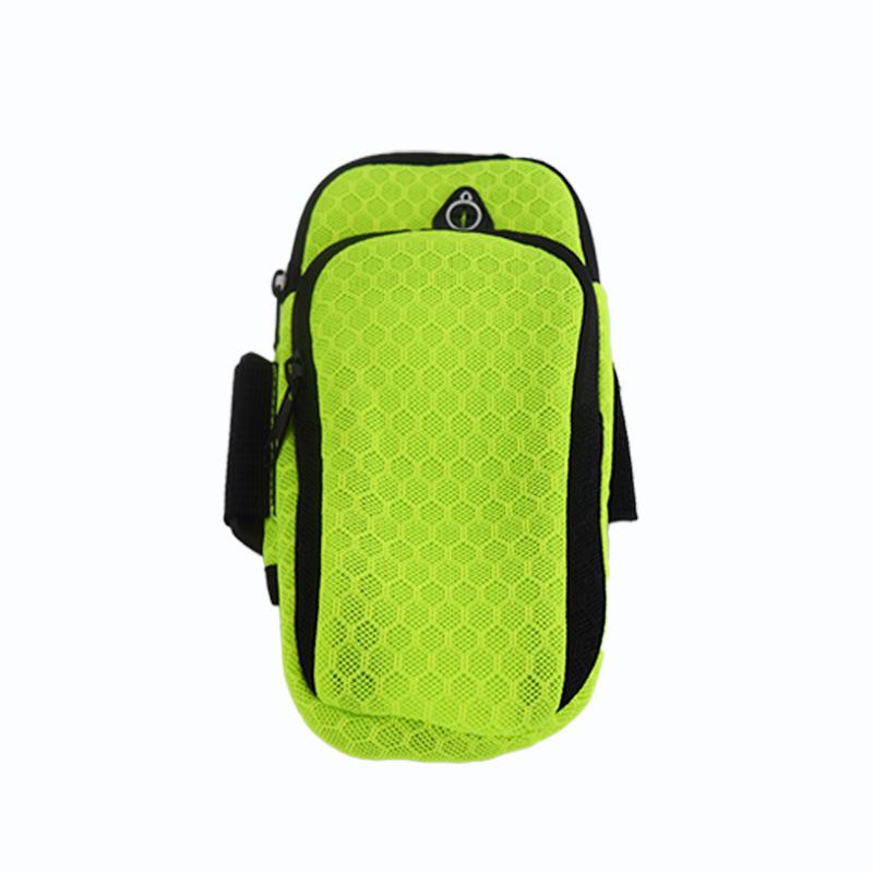 Running Armband Phone Holder Breathable Mesh Sports Arm Bag For Jogging Gym Workout 6