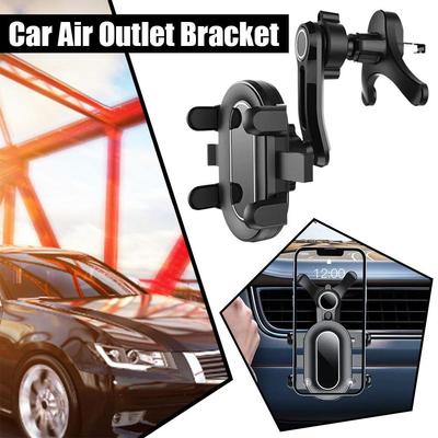 Auto Lüftungsschlitz Handyhalter Schwerkraftsensor Smartphone Halterung 360 Haken Grad Drehung Ständer Halterung Handy Auto Lüftungsschlitz W0E5