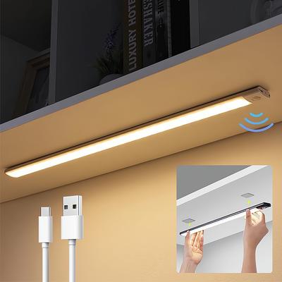 Night Light 3color In One Home Lamp Motion Sensor Wireless USB Under Cabinet Dormitory Wardrobe Closet Cupboard Indoor Lighting