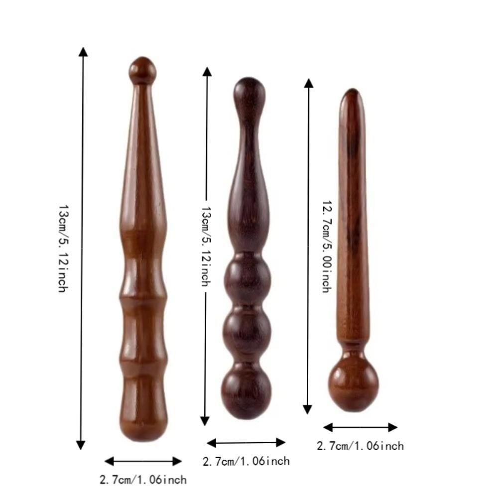 Wooden Acupoint Massage Tool Deep Tissue Reflexology Tool Massager Foot Massage Stick Body Massage