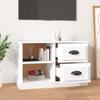 VidaXL TV Cabinet White 73x35.5x47.5 Cm Engineered Wood 816168