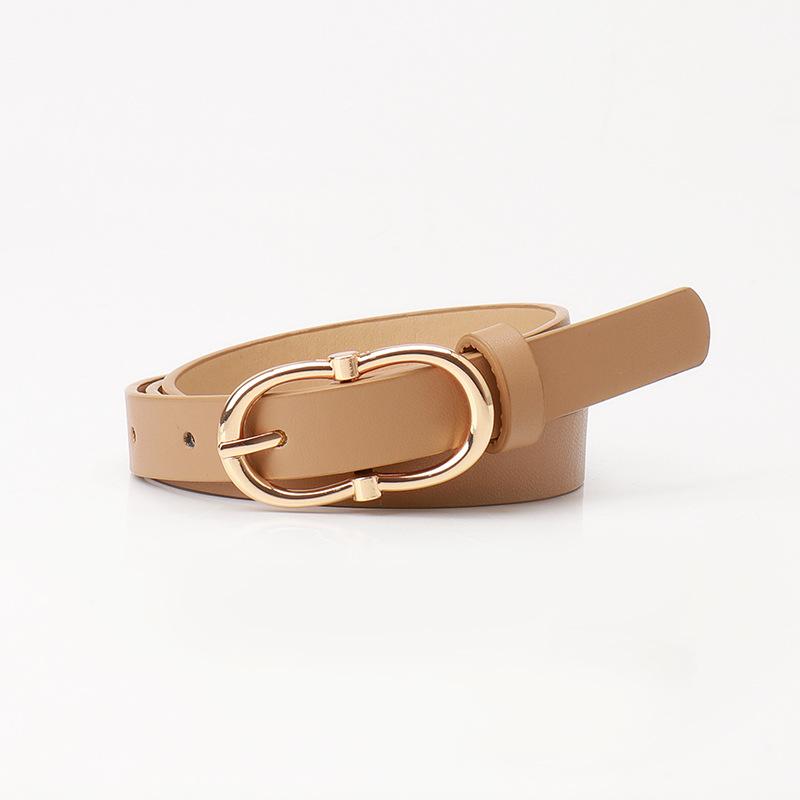 New Simple and Versatile Women's Belt, Fashionable Commuting Casual Style Belt, Women's Decorative Jeans Belt