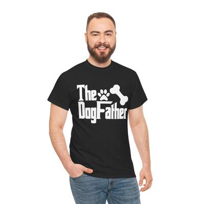 The Dog Father T-Shirt – Funny Puppy Lover Graphic Tee | Dog Shirt