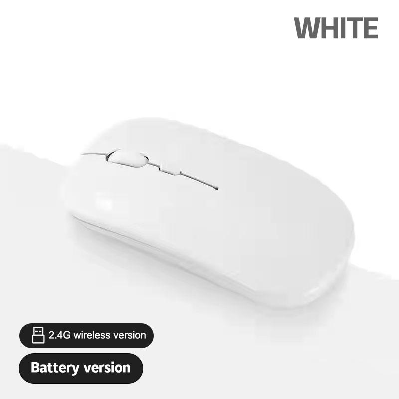 

Портативная беспроводная мышь, совместимая с Bluetooth, 2,4 ГГц, двойной режим, компьютерная беспроводная мышь, бесшумная, для ПК, Xiaomi Pad, ноутбука, Macbook as the picture