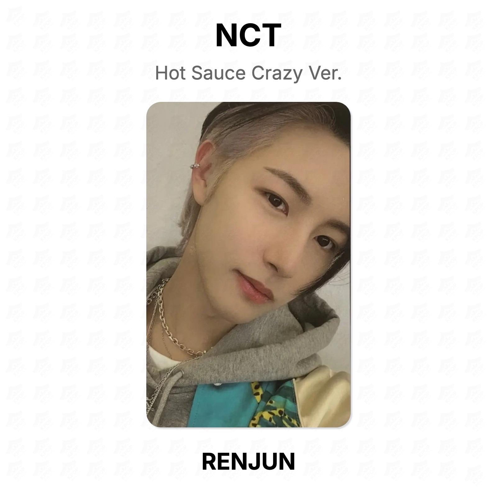Острый соус NCT Crazy Ver. Официальная фотокарта RENJUN