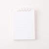 Loose-leaf spiral mini notebook, portable notepad, spiral-assembled memo book, suitable for outdoor home office and school use