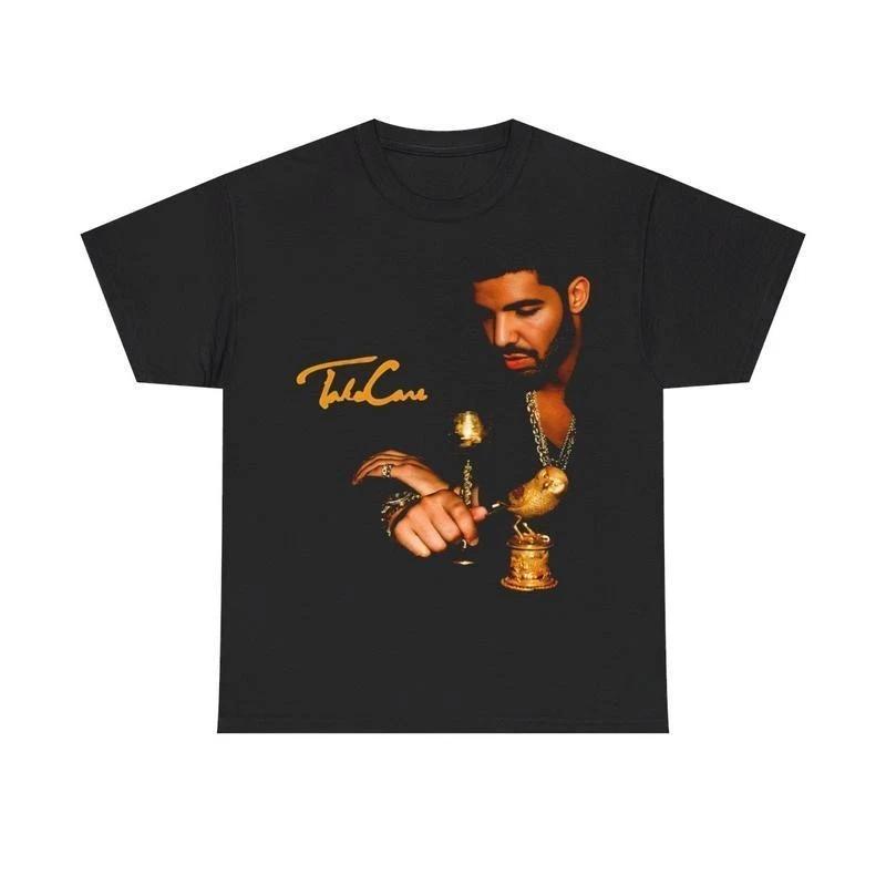 Drake Vintage Hip Hop Rap Shirt Streetwear Music Inspired Shirt For Take Care Fa 4XL