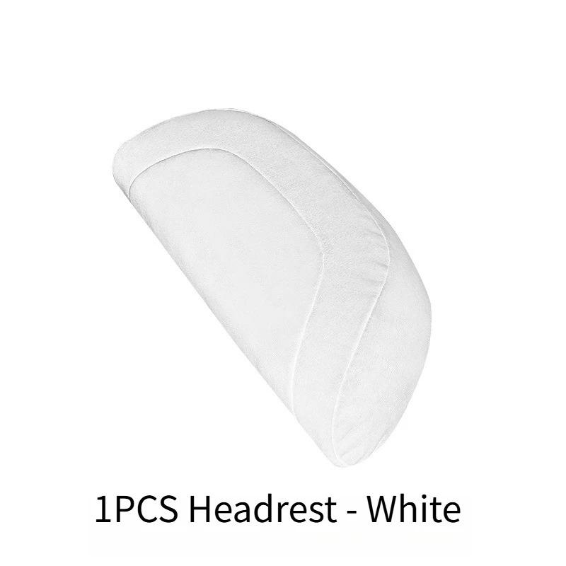 For Tesla Model 3/Y Car Neck Pillow Memory Cotton Protective Lumbar Support Backrest Relieves Pressure Car Headrest Assesories